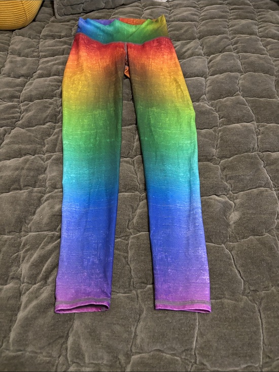 Niyama Sol Pants - Niyama Sol leggings XS PLEASE VIEW RULER PICS FOR SIZE hot yoga Pilates rainbow